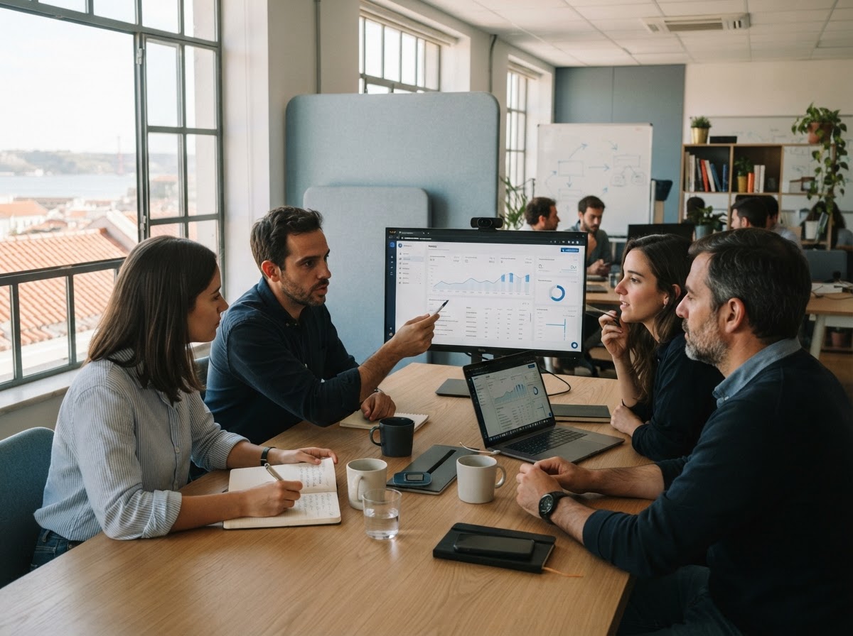 Talvo Rendura — equipa e interface de acompanhamento de investimentos automatizados